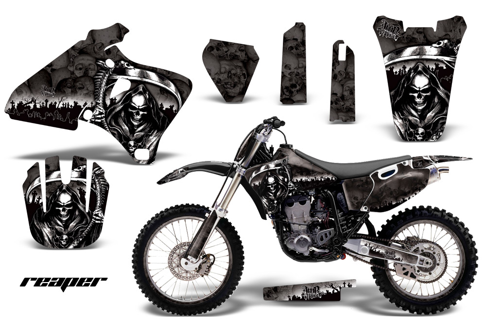 Yamaha YZ426F Graphics Kit Reaper BLK